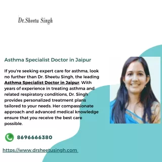 Asthma Specialist Doctor in Jaipur