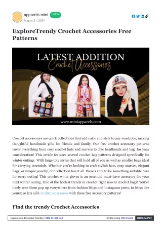 apparels mini