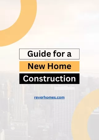New Home Construction