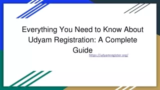 everything you need to know about udyam registration a complete guide