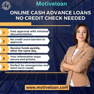 Secure Online Cash Advance Loans – Skip the Credit Check