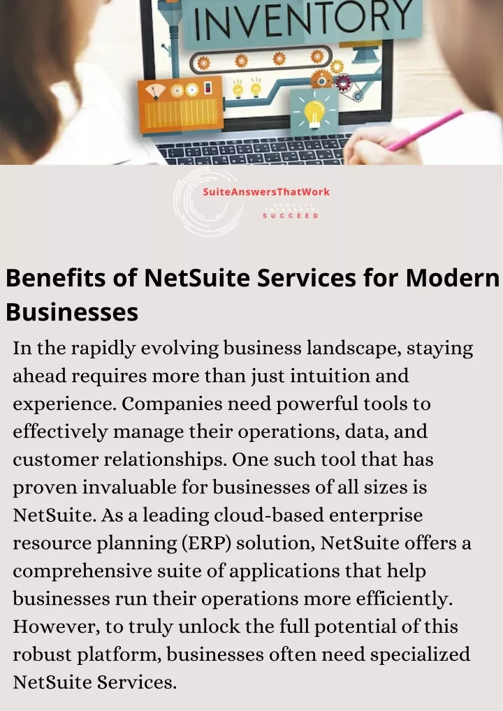 benefits of netsuite services for modern