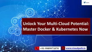 unlock your multi cloud potential master docker kubernetes now