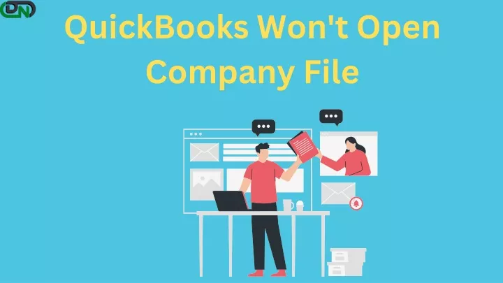 quickbooks won t open company file