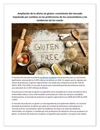 productos sin gluten