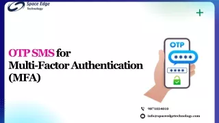 otp sms for multi factor authentication mfa