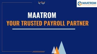 Maatrom Your Trusted Payroll Partner