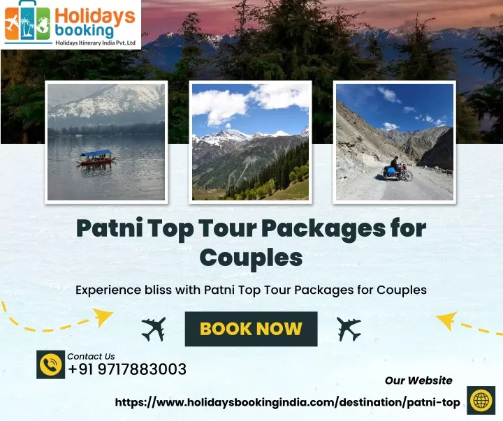 patni top tour packages for couples