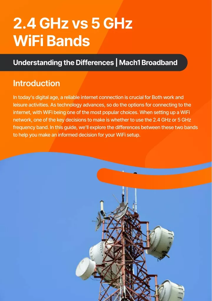 2 4 ghz vs 5 ghz wifi bands