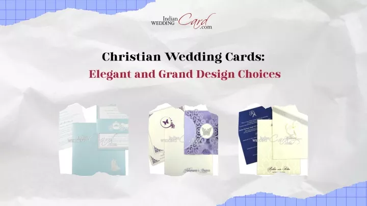 christian wedding cards