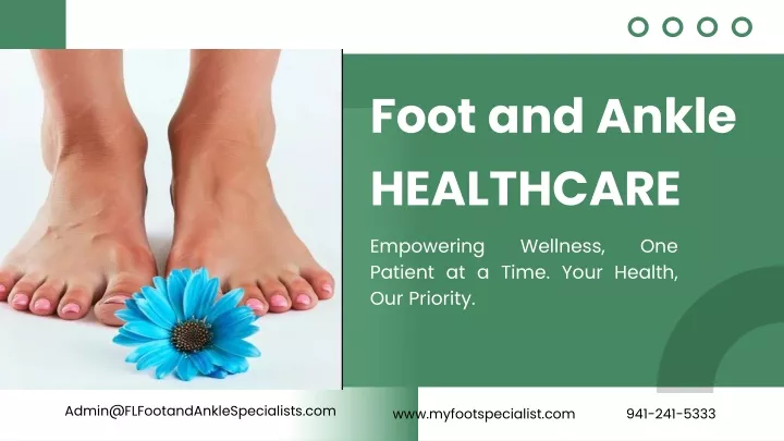 foot and ankle healthcare