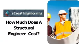 How Much Does A Structural Engineer Cost