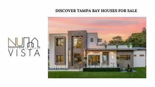 Find Tampa Bay Houses for Sale with Nuvista Real Estate Group