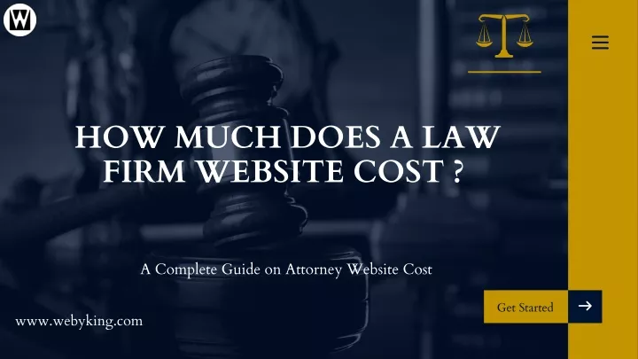 how much does a law firm website cost