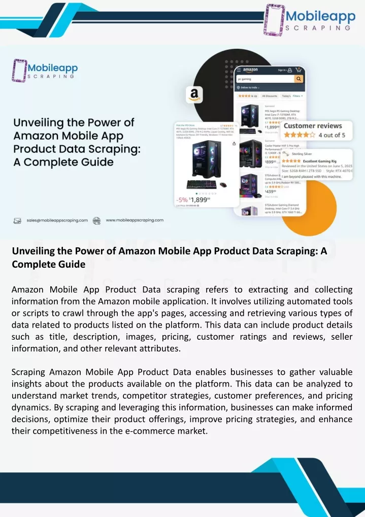 how does scraping wayfair app product data drive