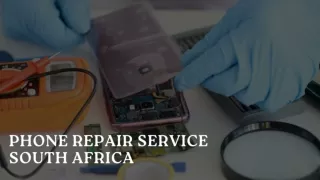 Phone Repair Service South Africa