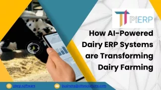 Elevating Dairy Farming with AI-Powered ERP Solutions