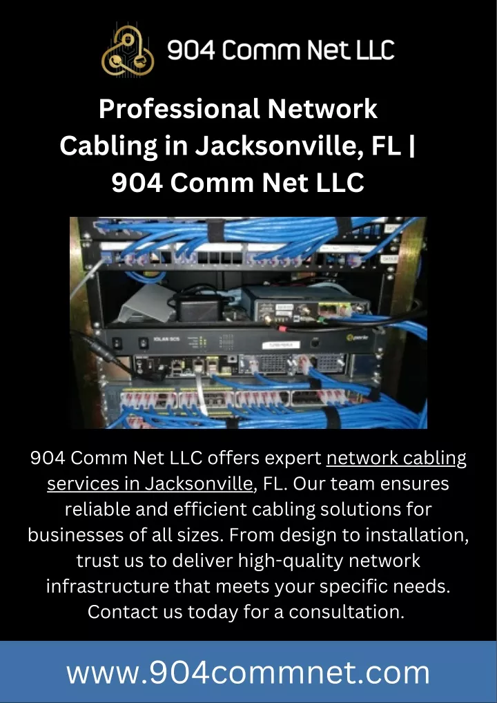 professional network cabling in jacksonville