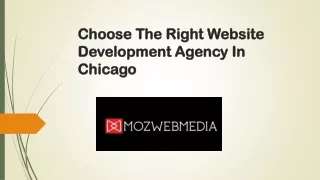 Choose The Right Website Development Agency In Chicago