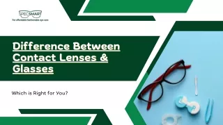 Contact Lenses vs. Glasses