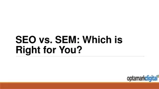 seo vs sem which is right for you