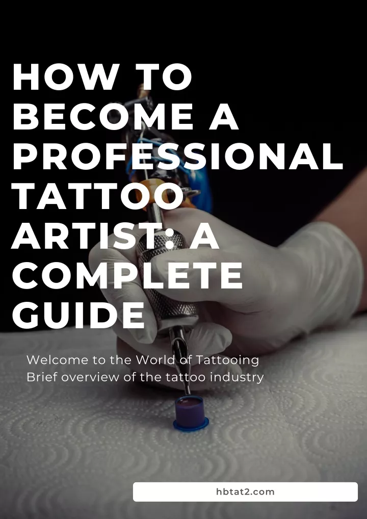 how to become a professional tattoo artist