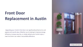 Front Door Replacement Austin | Old Soul Windows & Doors