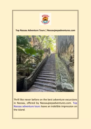 Top Nassau Adventure Tours  Nassaujeepadventures.com