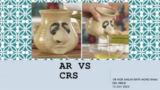 AR VS CRS
