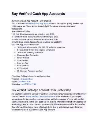 Top 22 Tips With Buy Verified Cash App Account