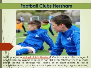 Football Clubs Hersham