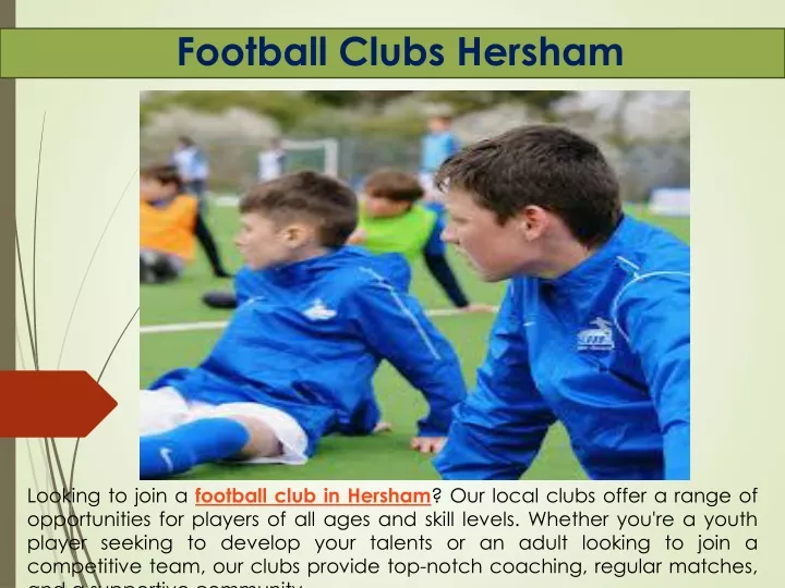 football clubs hersham