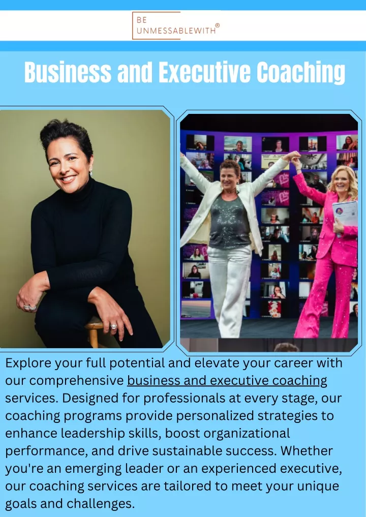 business and executive coaching