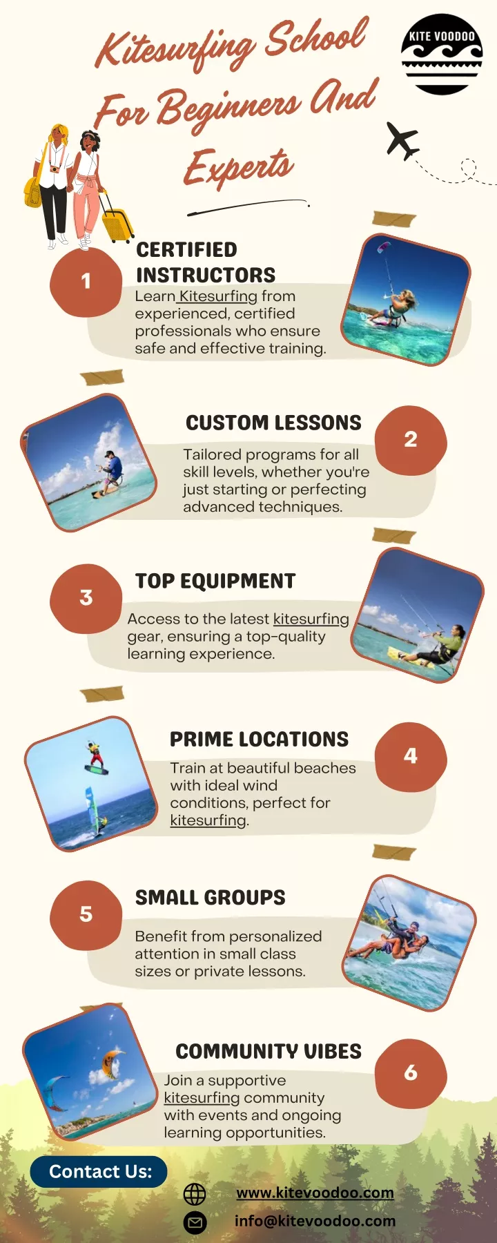 kitesurfing school for beginners and experts