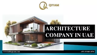 ARCHITECTURE COMPANY IN UAE