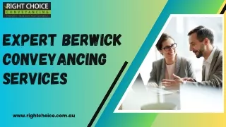 Berwick Conveyancing: Expert Vendor Statement Smooth Property Sales