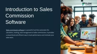 Introduction to Sales Commission Software