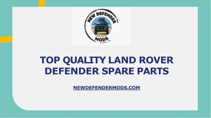 top quality land rover defender spare parts