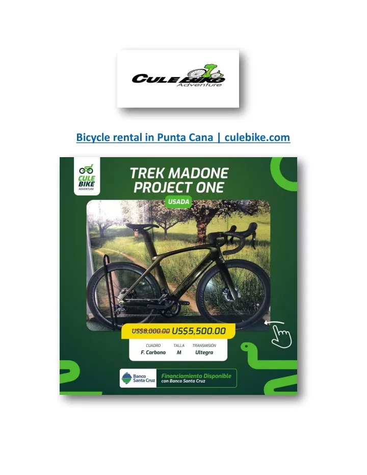 bicycle rental in punta cana culebike com