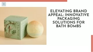 elevating brand appeal innovative packaging
