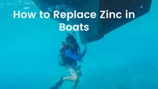 How to Replace Zinc in Boats