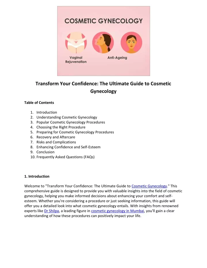 transform your confidence the ultimate guide