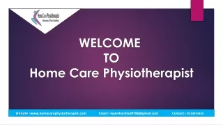 Best Physiotherapist in Patna at Home | Physiotherapist Near Me |Physiotherapist