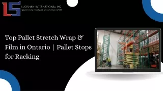 Best Pallet Stops for Racking | Professional Stretch Wrap & Pallet Film