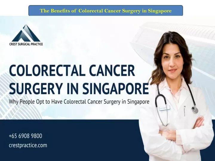 the benefits of colorectal cancer surgery