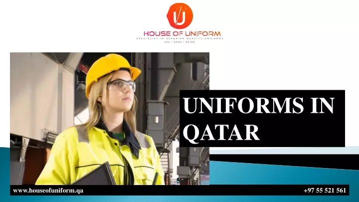 PPT - UNIFORMS IN QATAR PowerPoint Presentation, free download - ID ...