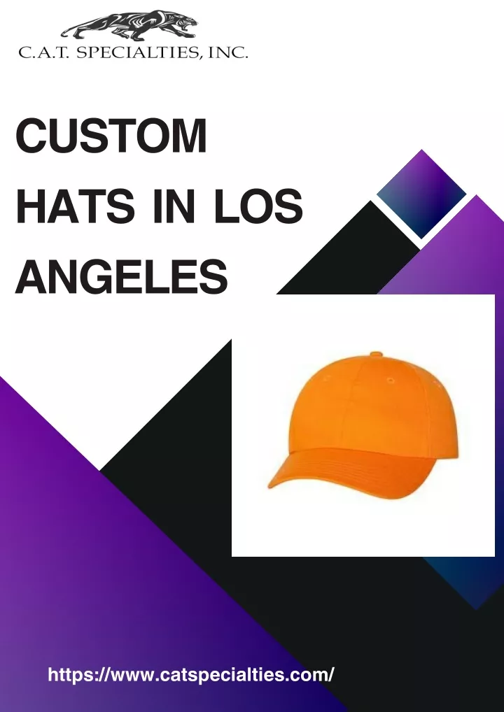 custom hats in los angeles