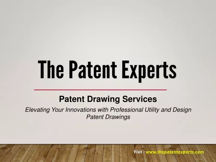 patent drawing services