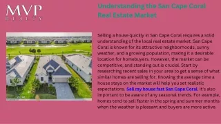 Sell My House Fast in San Cape Coral Quick & Easy Solutions