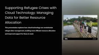 supporting refugee crises with cloud technology